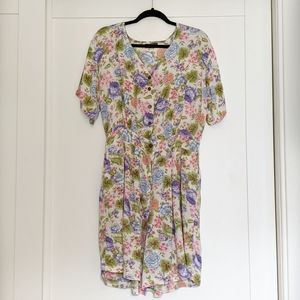 Vintage Floral Romper